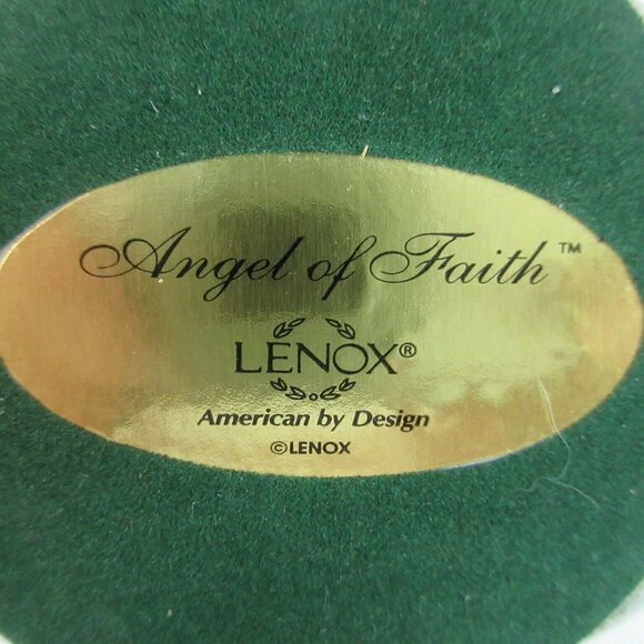 Lenox Angel of Faith Sentiment Collection 9" Resin Figurine - Picture 8 of 8